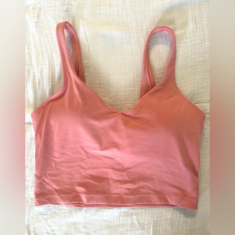 Lululemon Athletica Align Tank Size 6 in Pink Puff